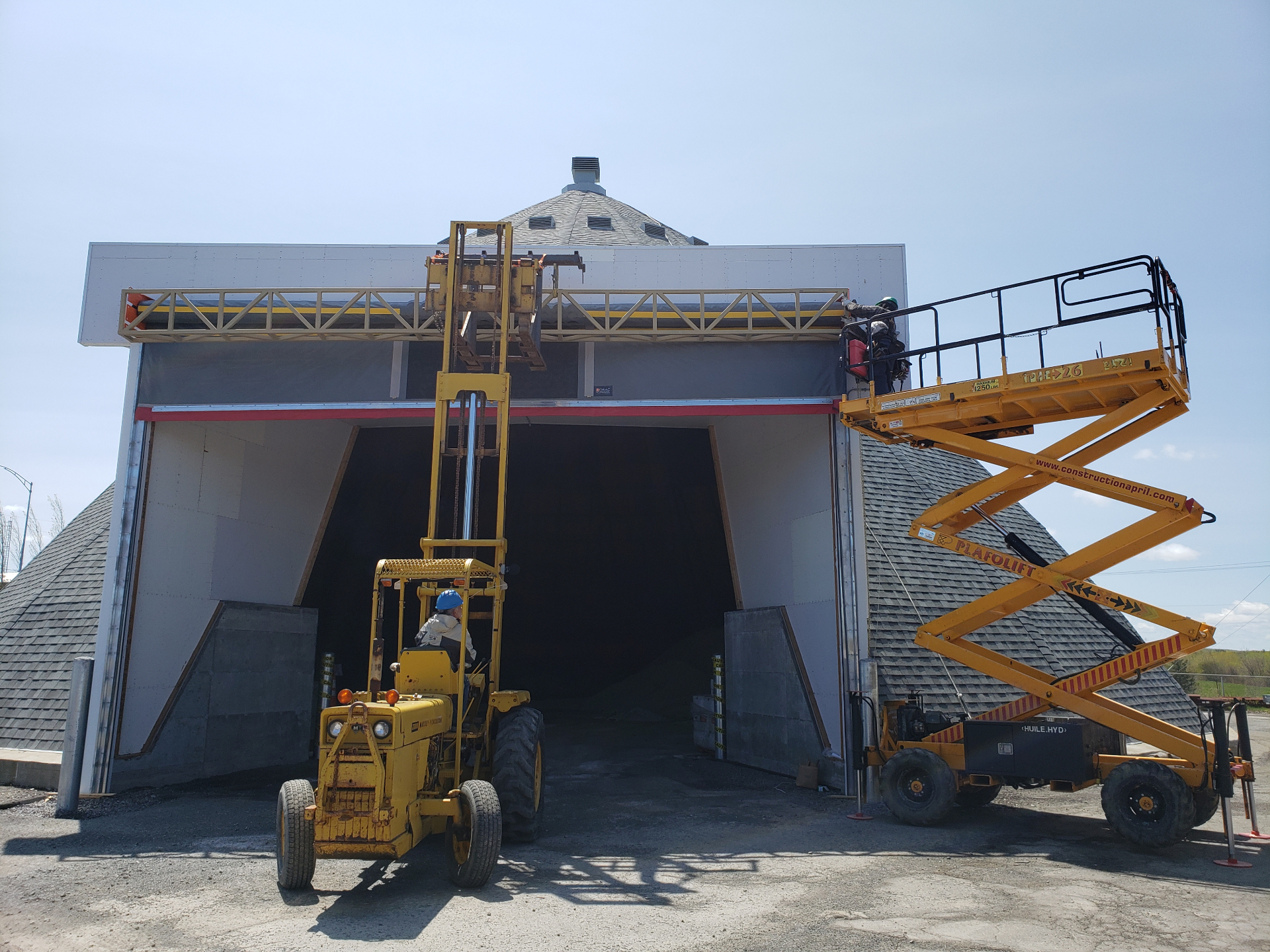 Installation abri à sel